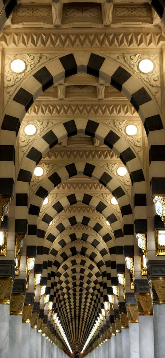 masjid al-nabawi, mosque of the prophet, medina, saudi arabia, architecture