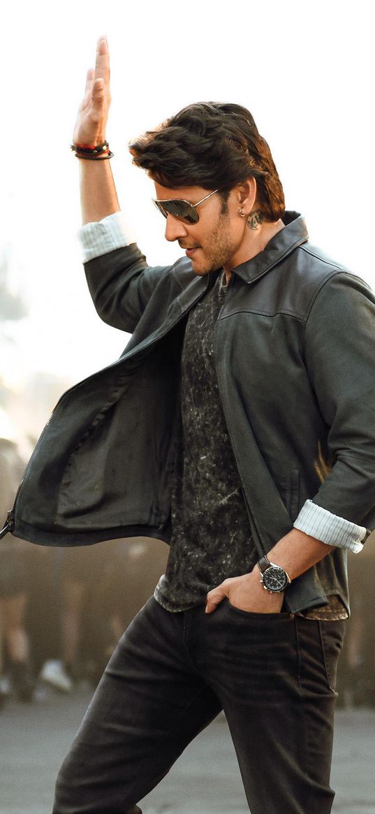 mahesh babu, actor, india, glasses, jacket, pose