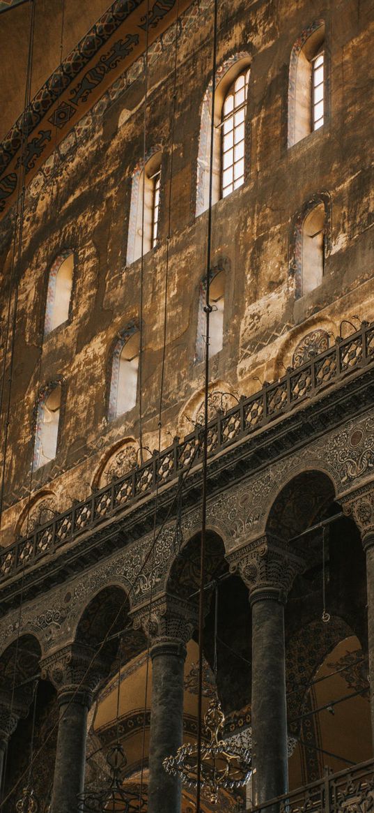 hagia sophia, architecture, columns, temple, history