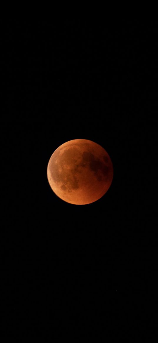 sky, moon, red moon, black background