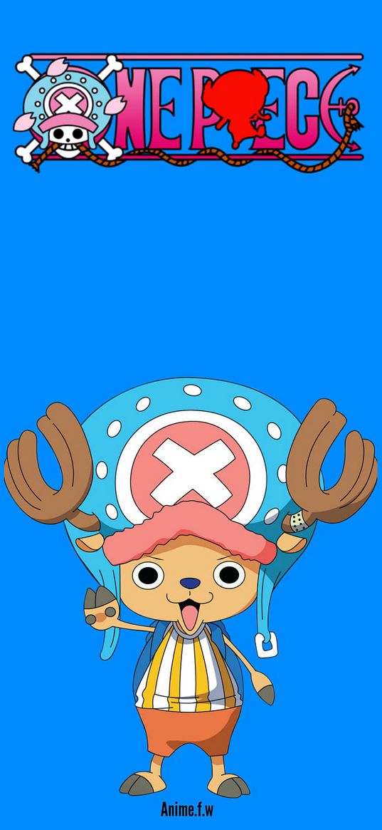 one piece, chopper, anime, art, deer