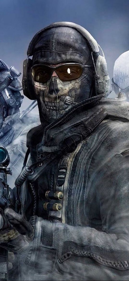 call of duty, ghost, game, character