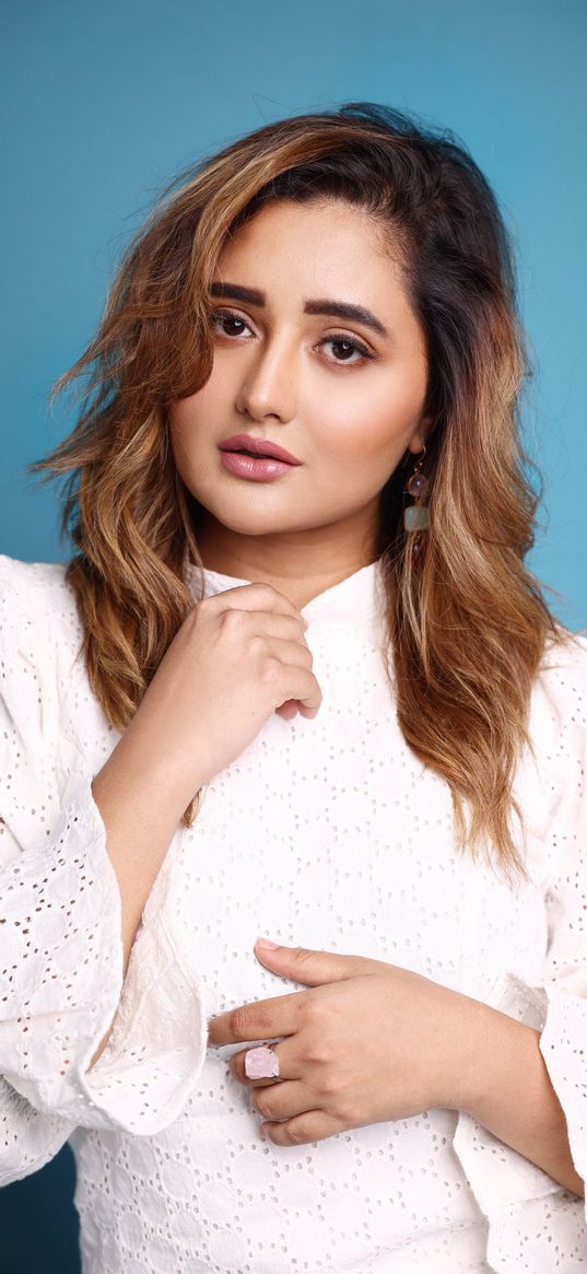 beauty, white, dress, telestar, bolly, crush, rashami desai, actress