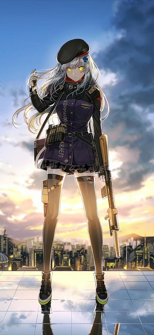 anime, art, girl, girls frontline, soldiers