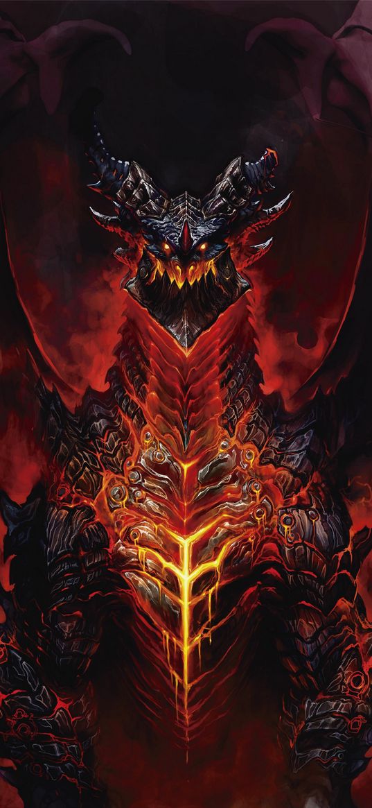 deathwing, world of warcraft, hearthstone, character