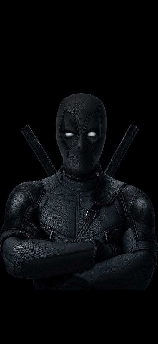 deadpool, superhero, marvel, black, black background