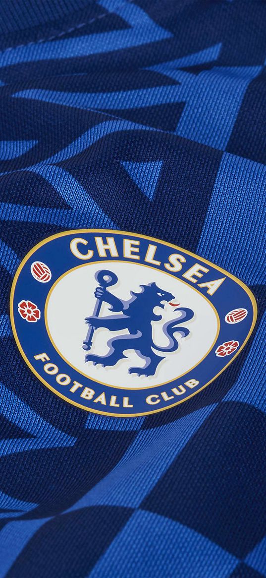 chelsea, football club, football, emblem, uniform, blue