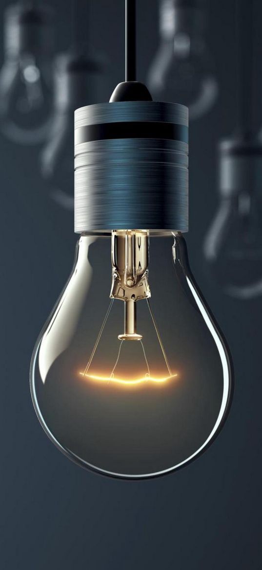 black, bulb, cute, light