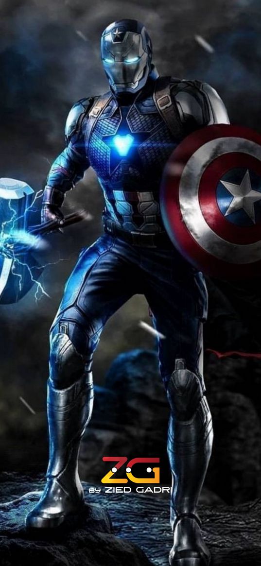 captain america, superhero, shield, hammer, marvel, comics, film, movies