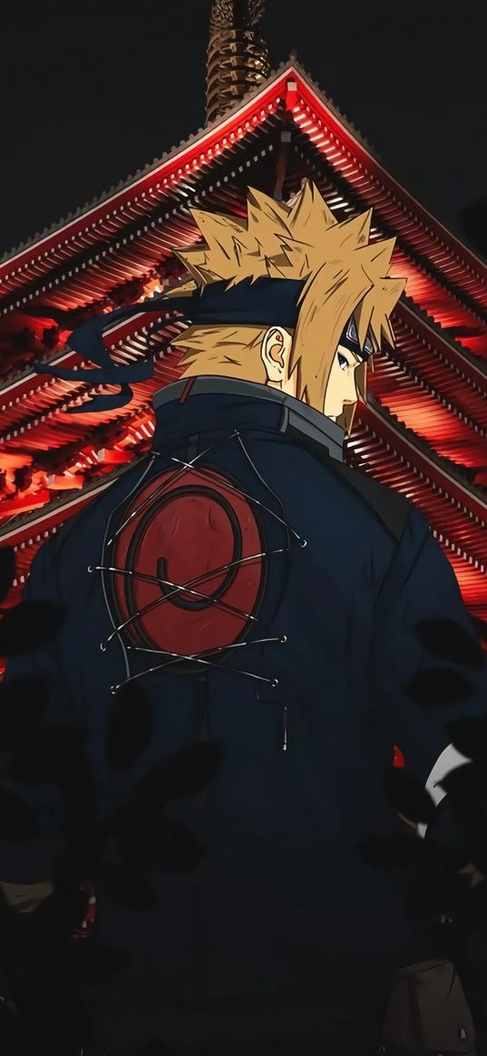 my hero academia, bakugo katsuki, guy, anime, art, pagoda