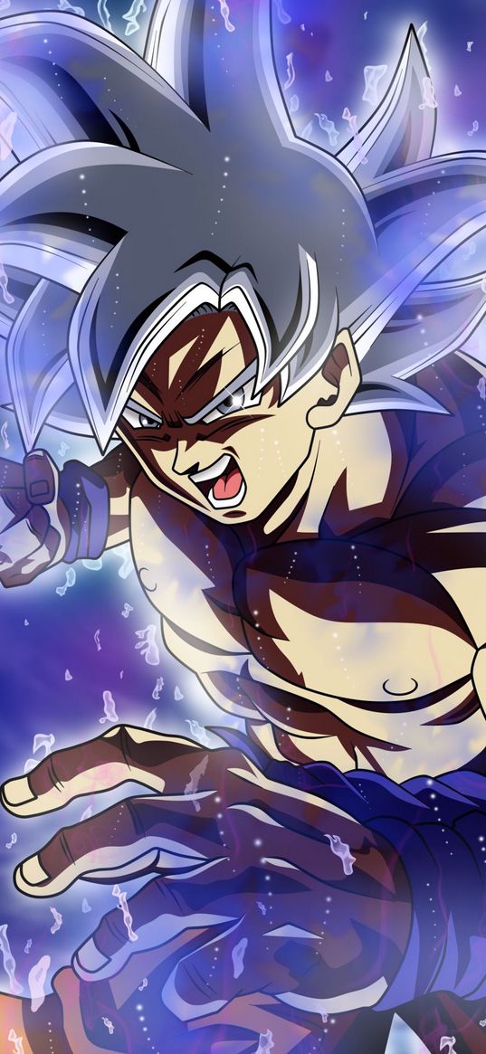 goku, dragon ball, anime, guy, fighter, super power, magic, art