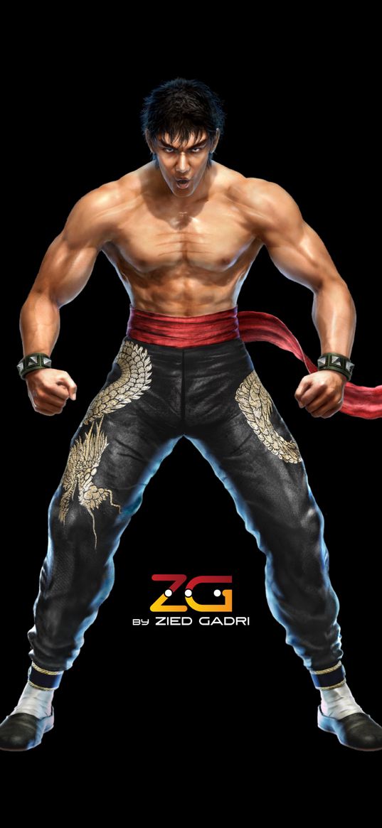 brouce lee, tekken, force, power, game, fantasy, marshall law