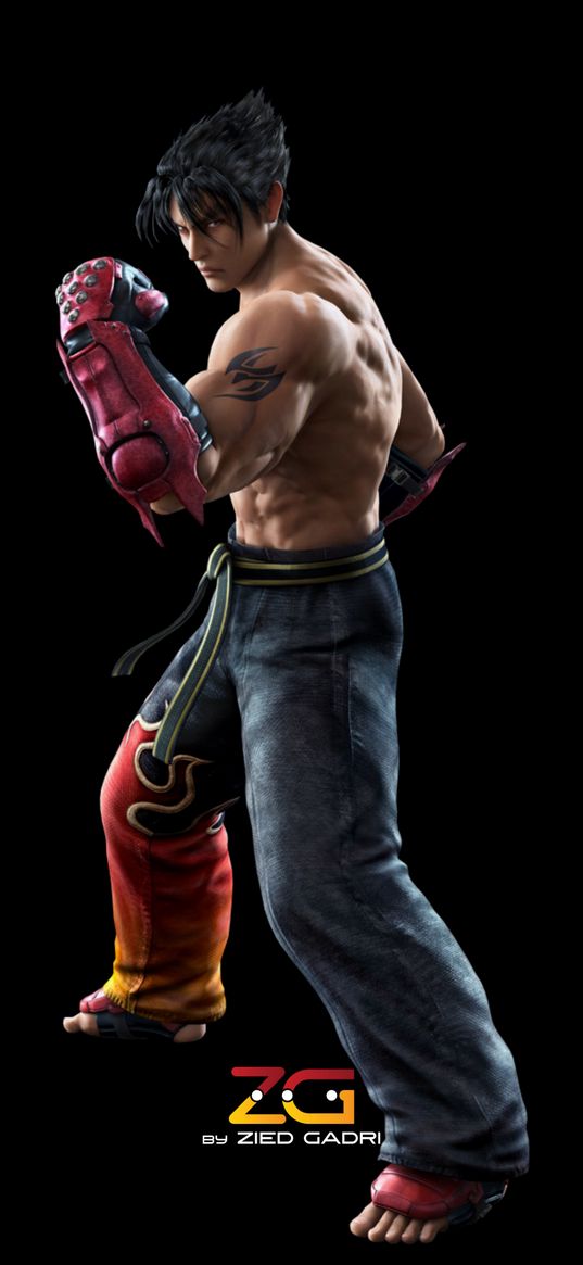 tekken, jin kazama, fighter, game, character