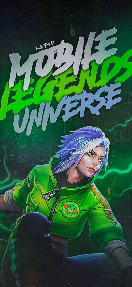mobile legends, game, benedetta, animation, art