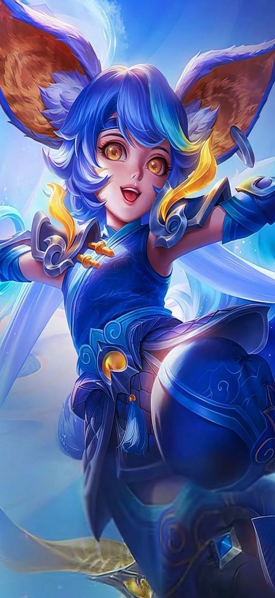 nana, mobile legends, game, character, animation