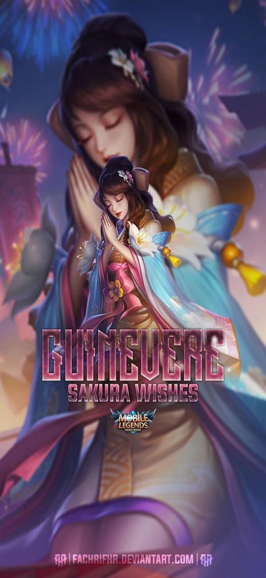 guinevere, mobile legends, game, character, girl, animation