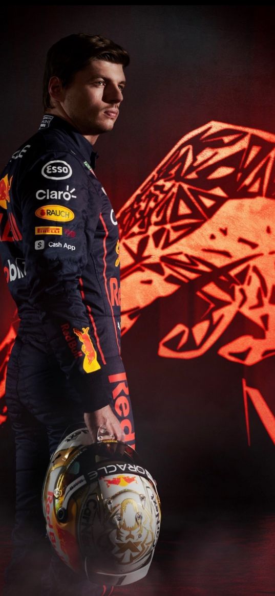 max verstappen, racing driver, formula one, helmet