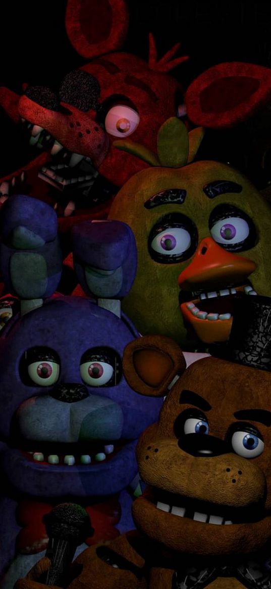 five nights at freddys, fnaf, horror, scary