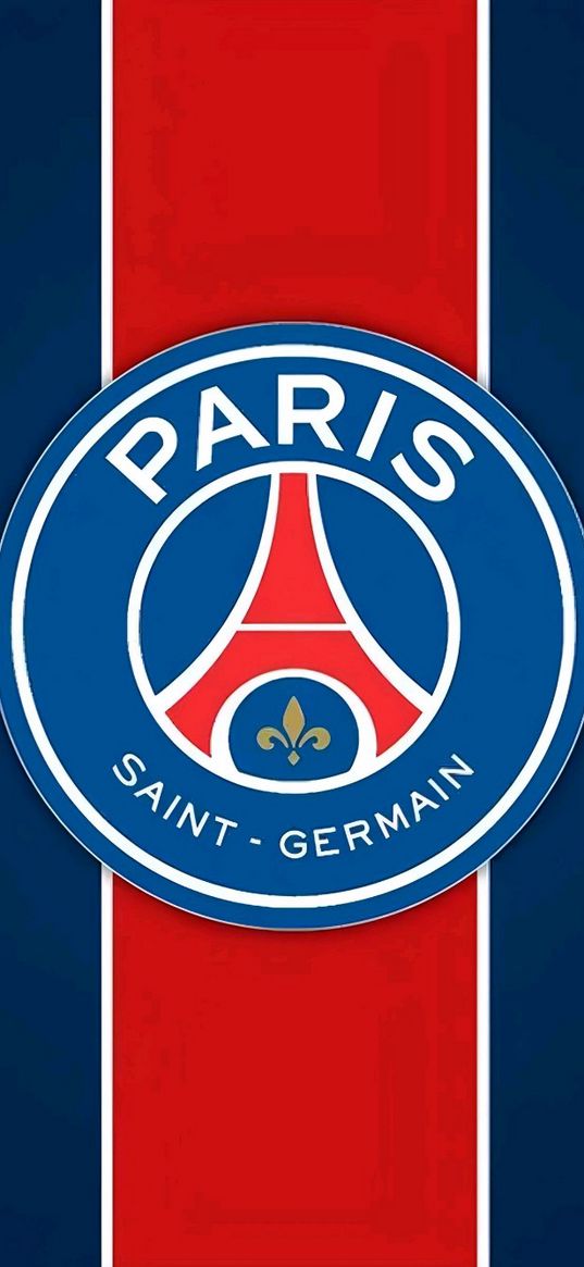 paris saint-germain, psg, paris, football club, soccer, logo, stripes, blue, red