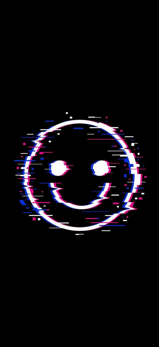 face, smiley face, interference, black and white