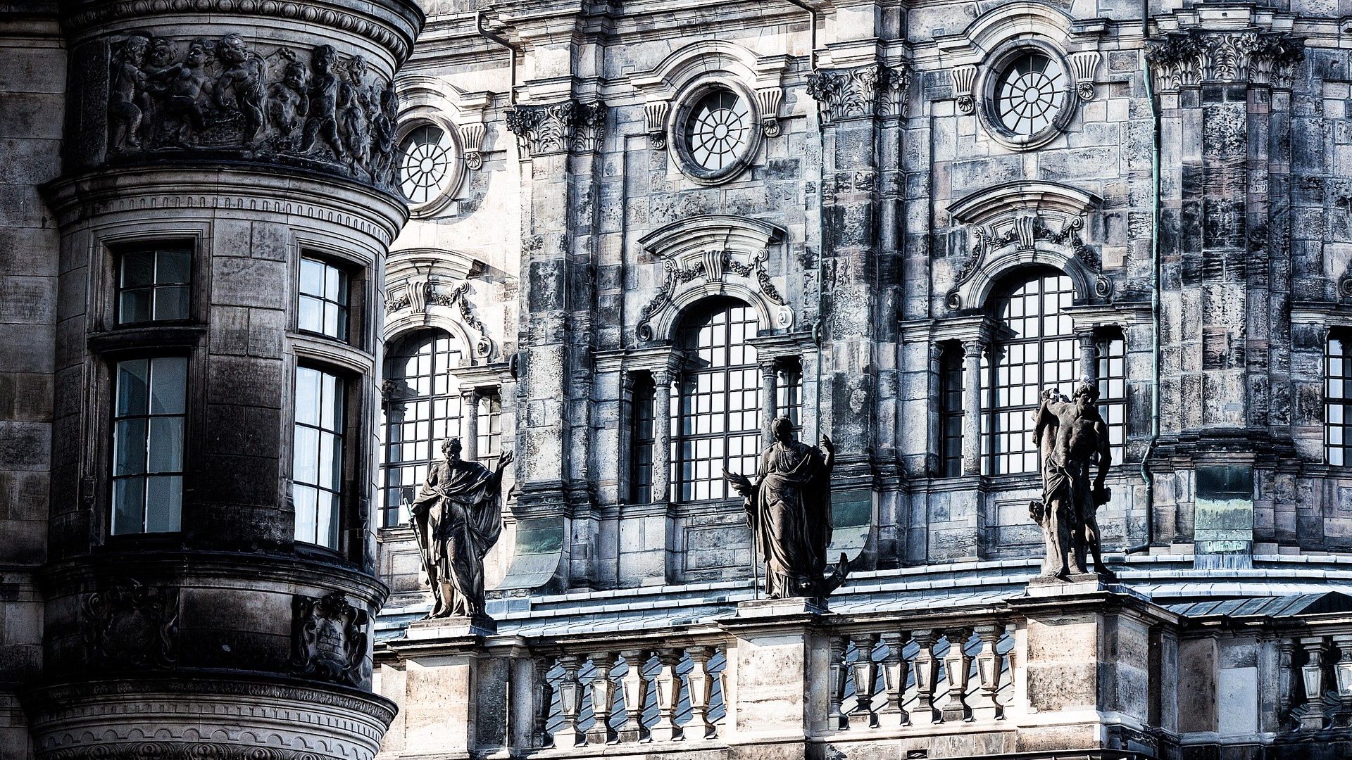 rome, italy, building, roof