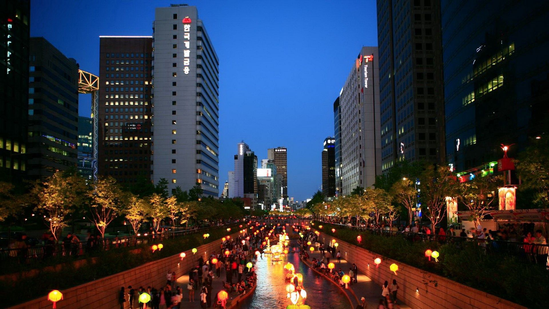 korea, asia, seoul, south korea, night, city, lights city