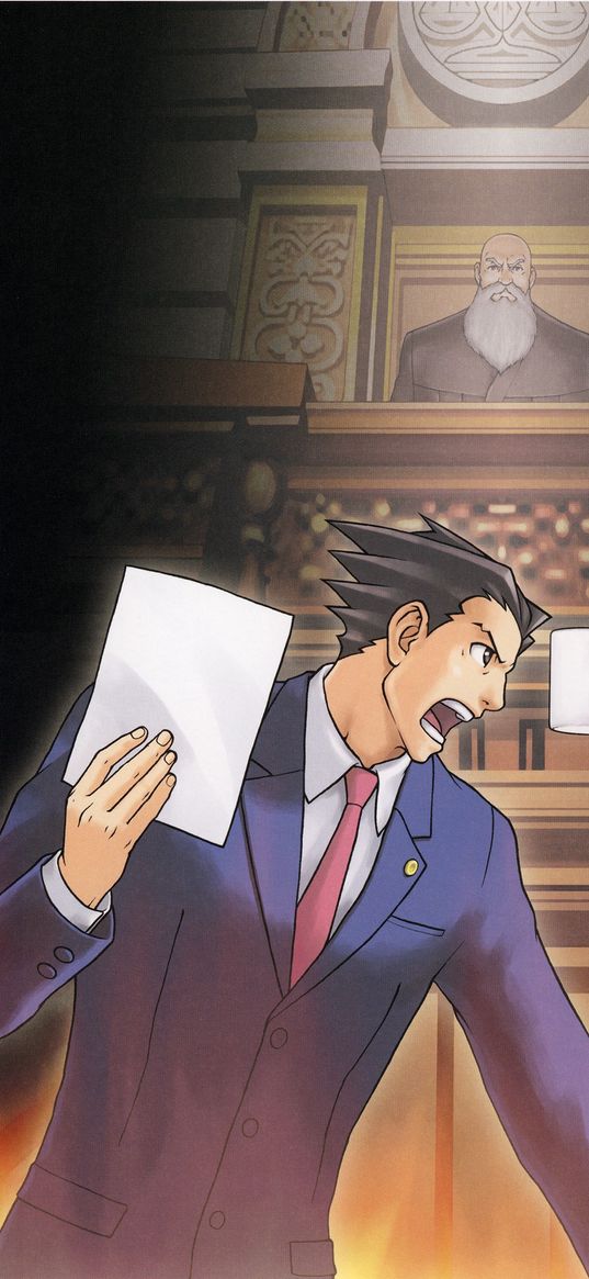 phoenix wright, ace attorney, anime, tv series