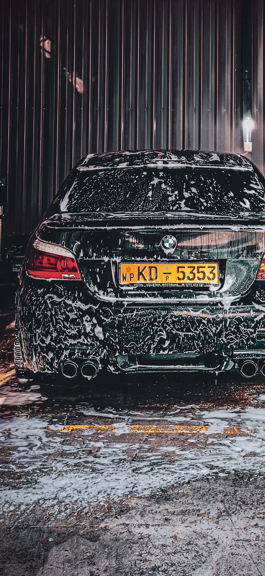 car, bmw, m5, wash