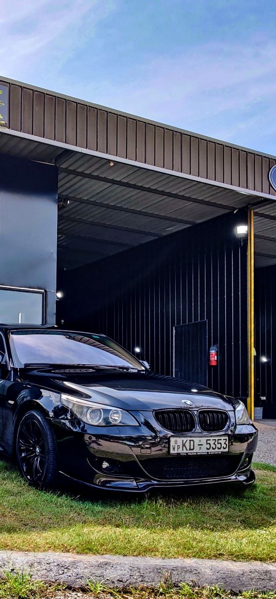 car, bmw, m5, e60, black