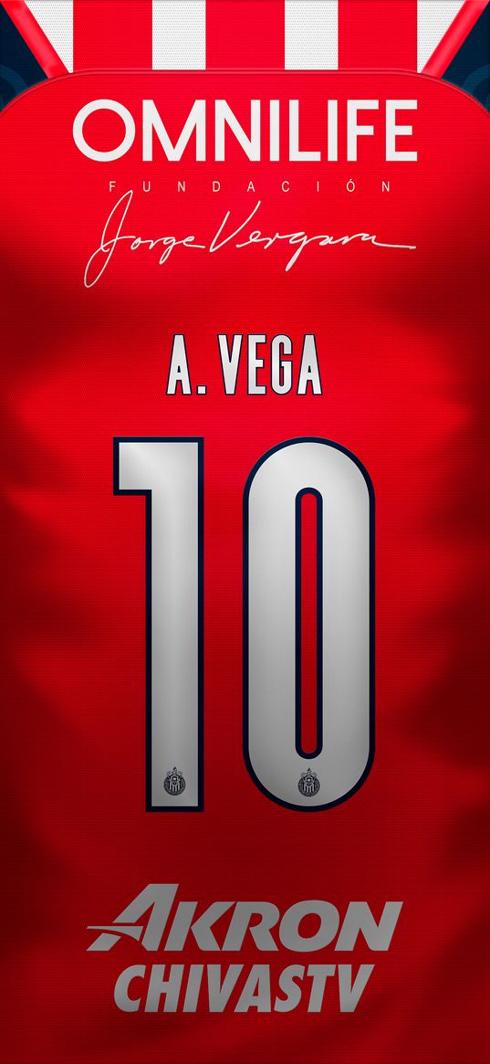 alexis vega, soccer player, uniform, number 10, guadalajara chivas, soccer club, soccer, white, red