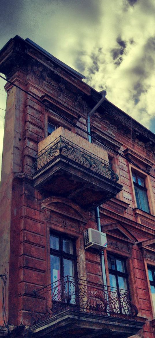 russian, odessa, building, sky