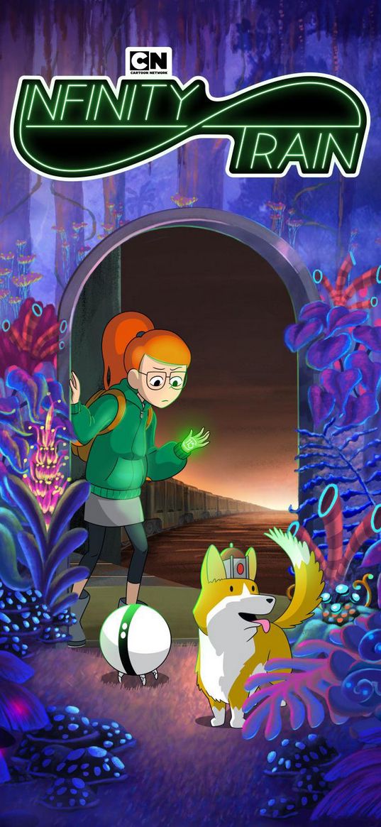 infinity train, animated series, characters, poster