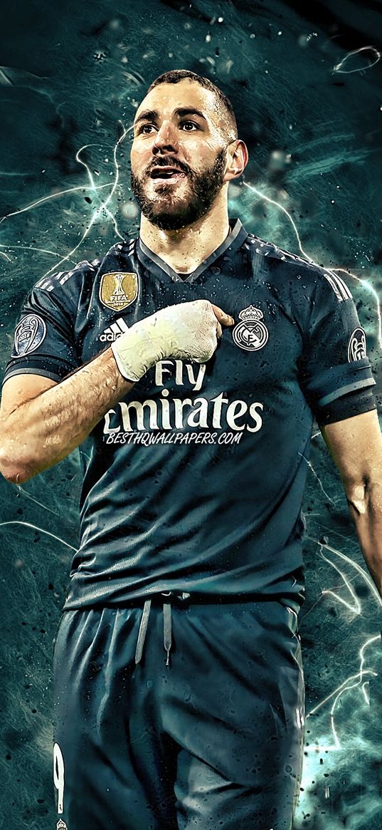 karim benzema, soccer player, soccer, real madrid, football club