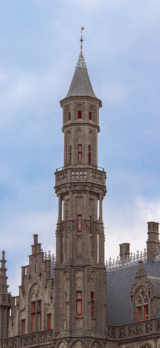 tower, building, architecture, belgium