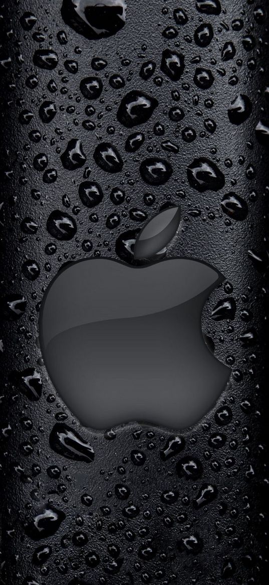 iphone, wallpaper, apple, black