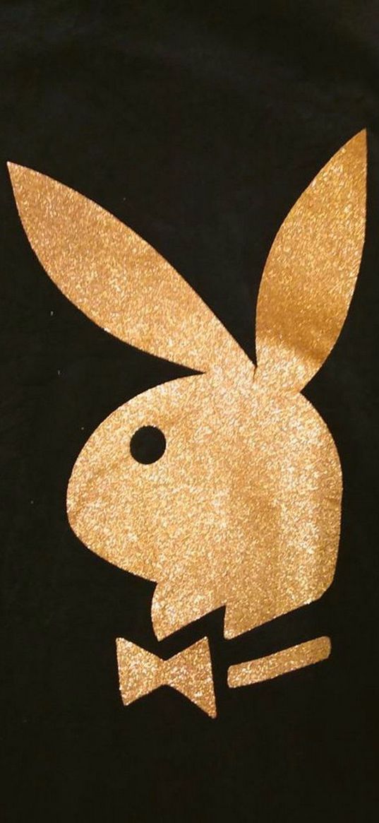 playboy, white, rabbit, logo