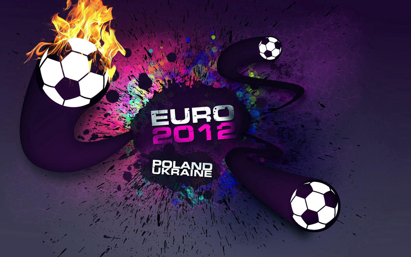 sport, tournament, football, balls, fire, spray