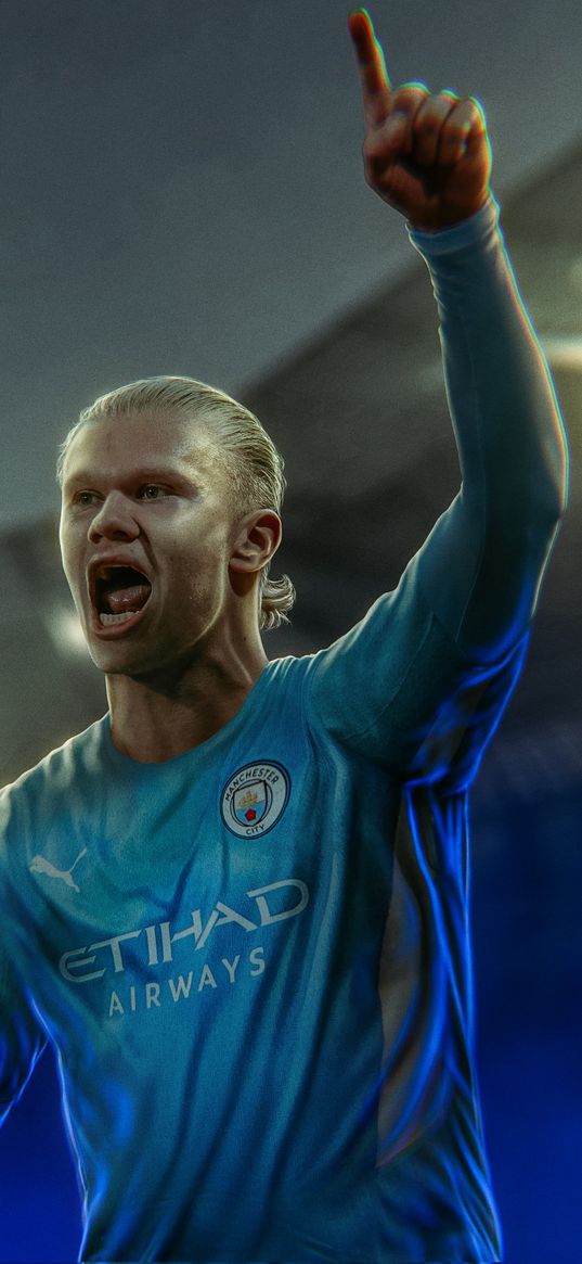 erling holland, manchester city, football