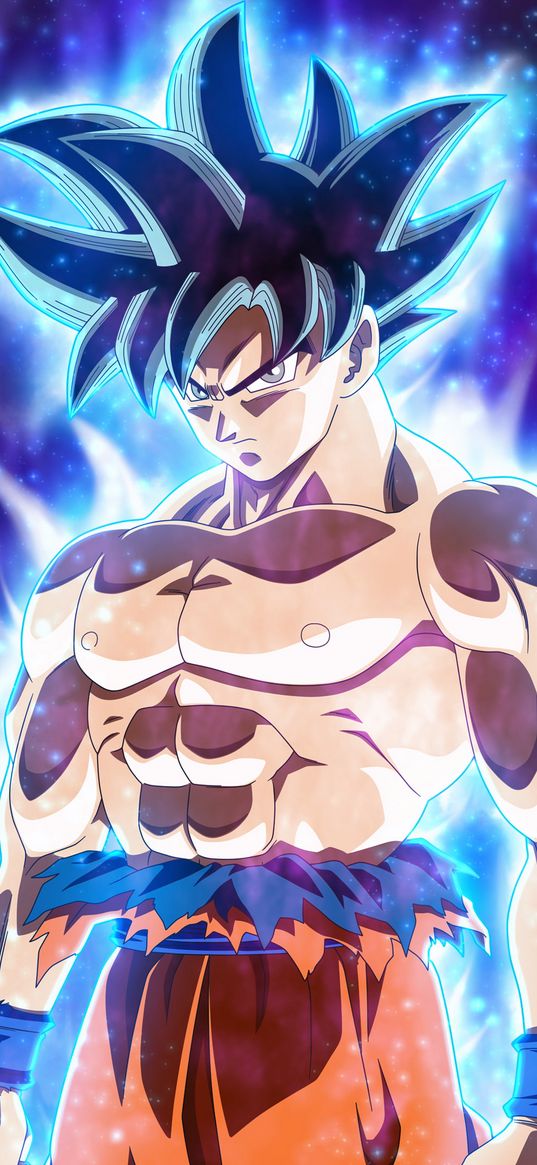 dragon ball, goku, anime, glow