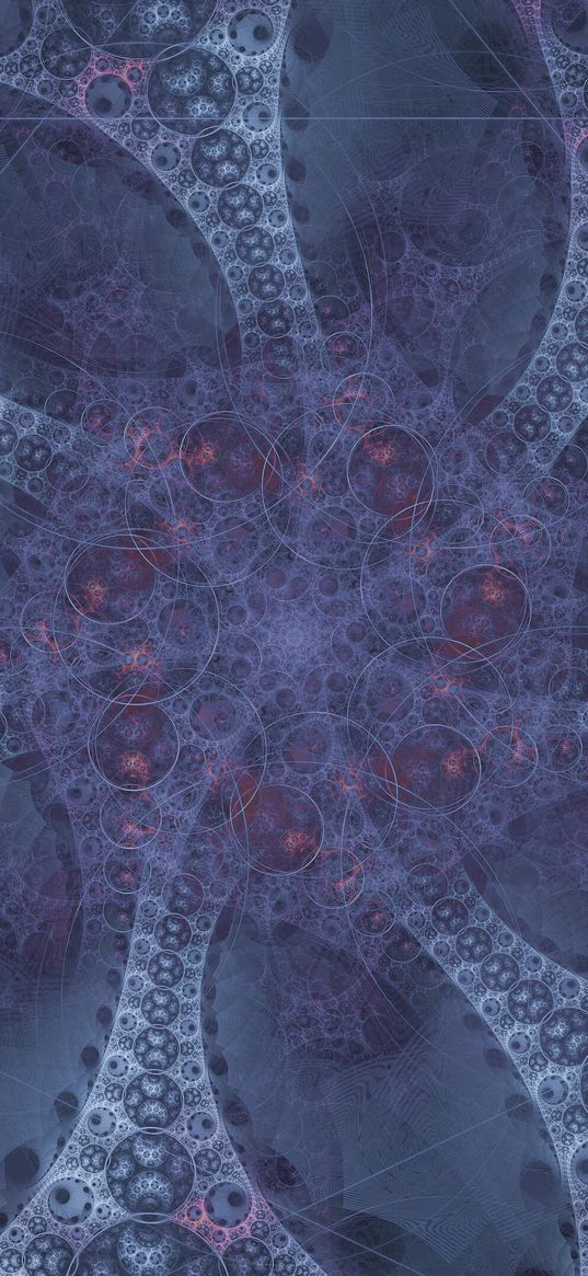 circles, intersections, patterns, abstraction