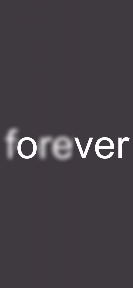 forever, over, lettering, beige background, blur