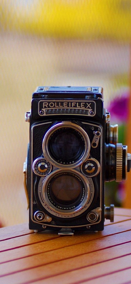 camera, desk, vintage