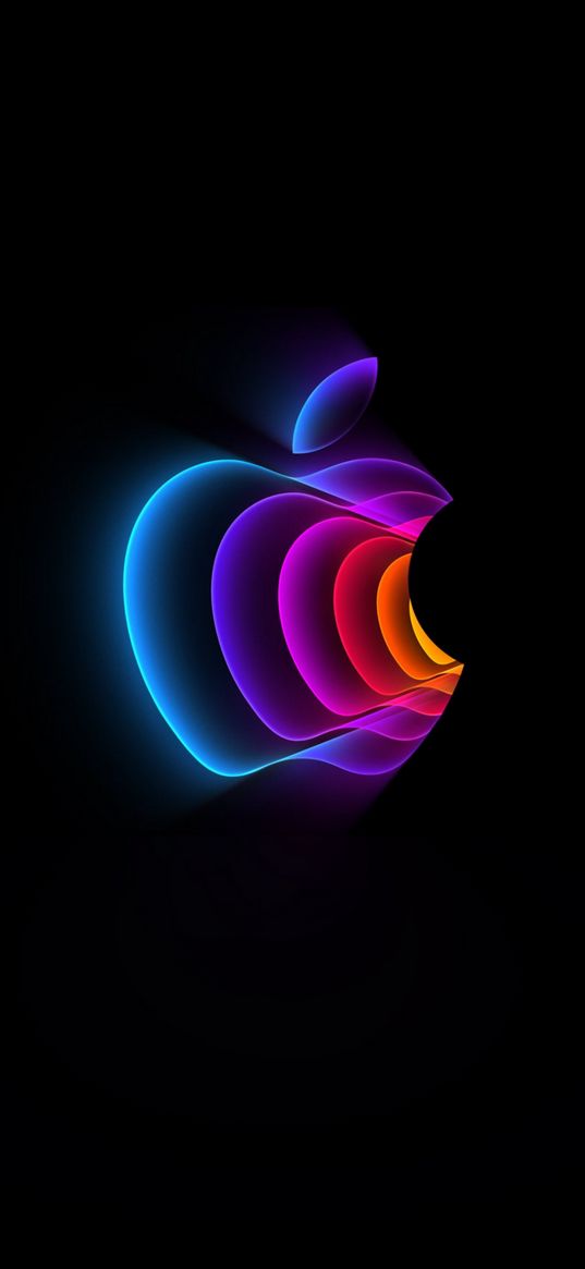 iphone, apple, ios, wallpaper, neon