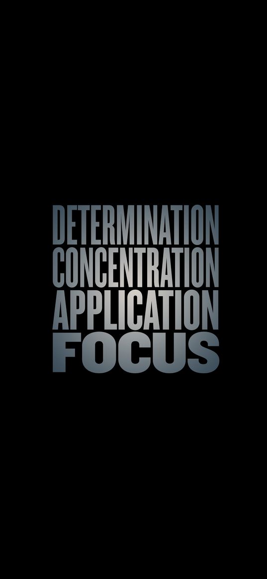 focus, attention, inscription, motivation, words