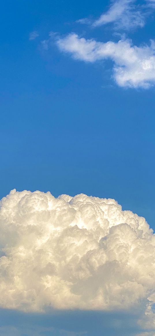 sky, blue, cloud, creamy