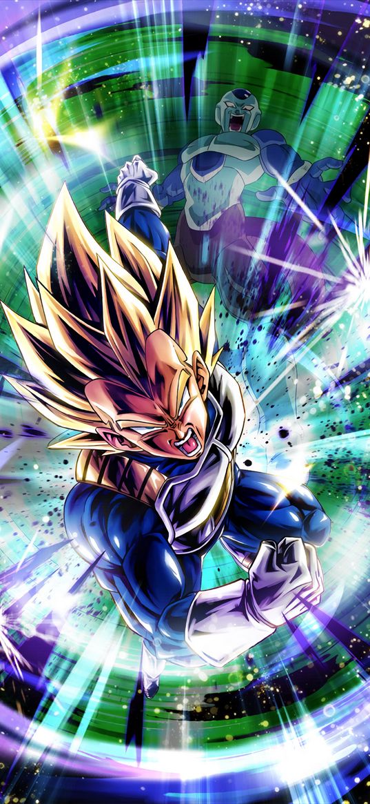 vegeta, dragon ball, anime, guy, fighter, evil, super power, magic, art