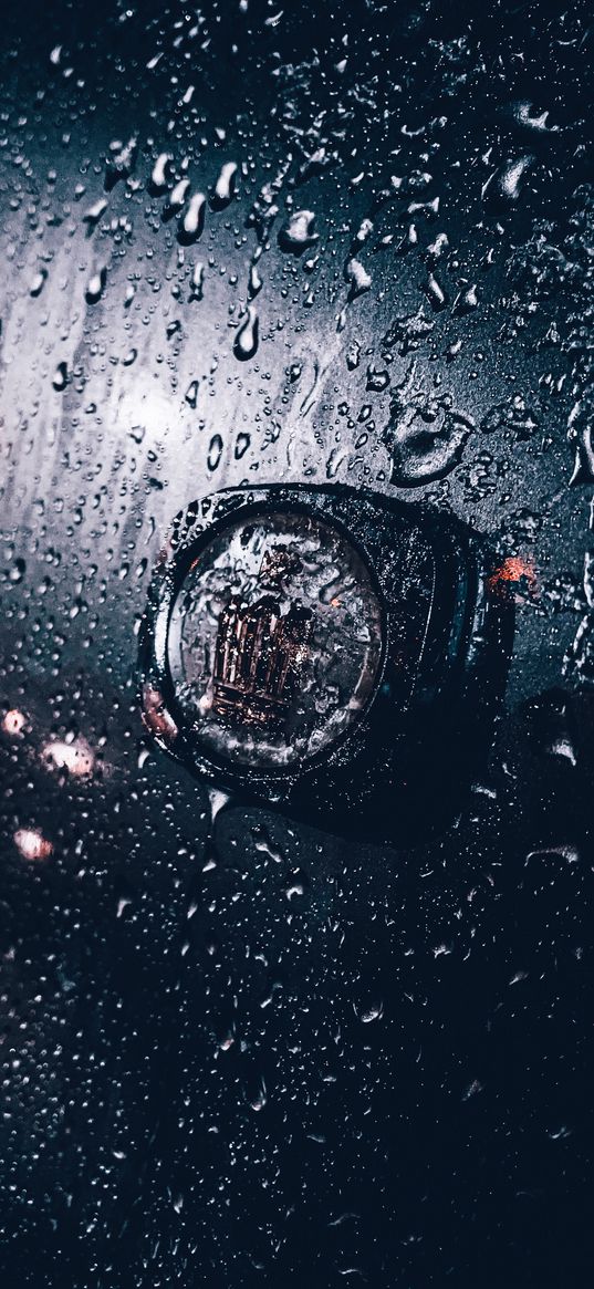 toyota, crown, athlete, car, emblem, drops, wet