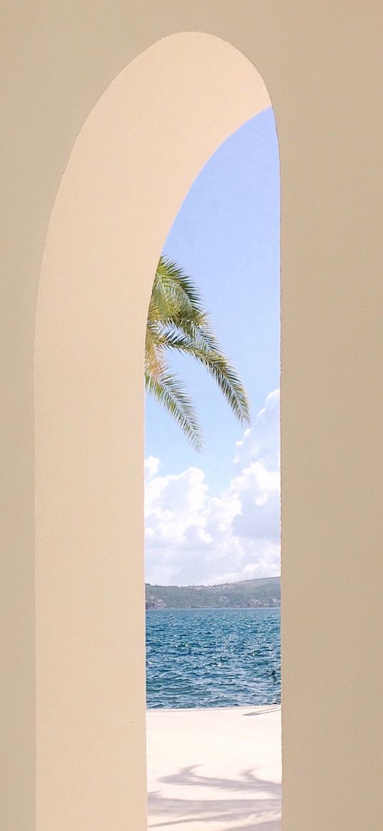 minimalism, summer, beach, window