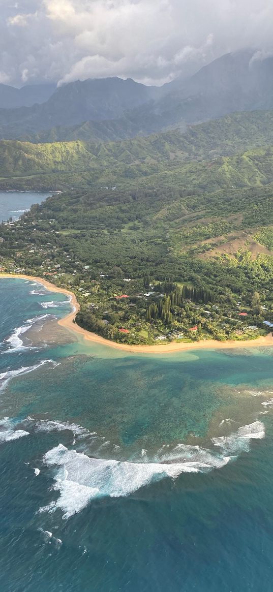 hawaii, coast, beach