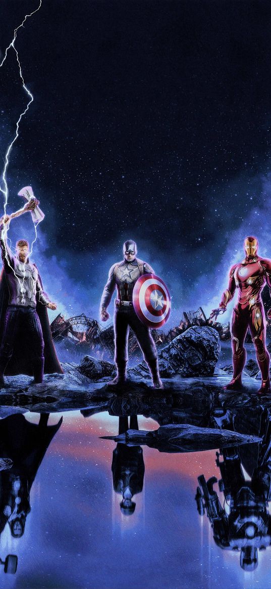 avengers, captain america, thor, iron man, marvel